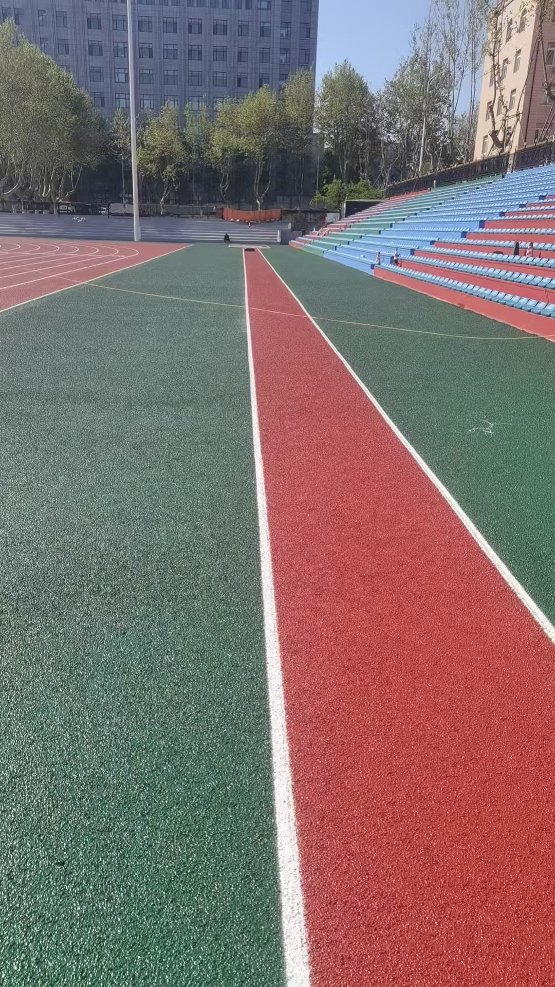 三明市混合型塑胶跑道透水跑道 - 厂家